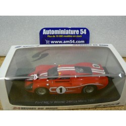 1967 Ford MKIV n°1 Gurney - Foyt 1st winner Le Mans 43LM67 Spark Model