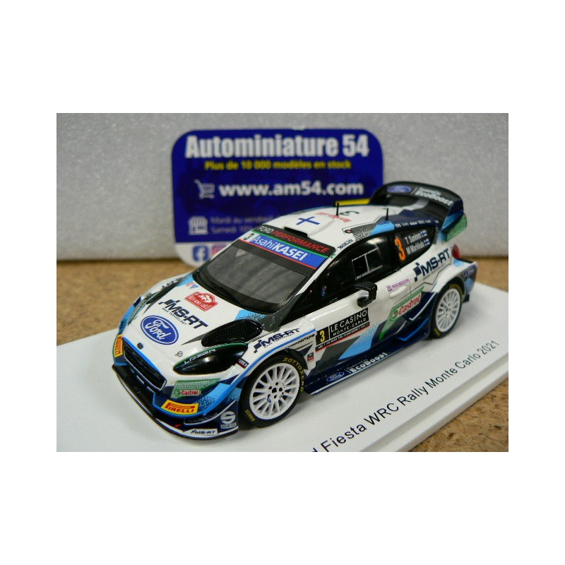 2021 Ford Fiesta WRC n°3 Suninen - Markkula Rally Monte Carlo  S6586 Spark Model