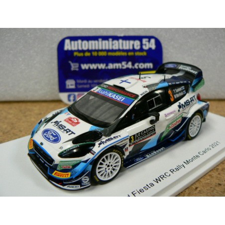 2021 Ford Fiesta WRC n°3 Suninen - Markkula Rally Monte Carlo  S6586 Spark Model