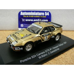 Voiture Miniature de Collection - SPARK 1/43 - PORSCHE 924 Carrera