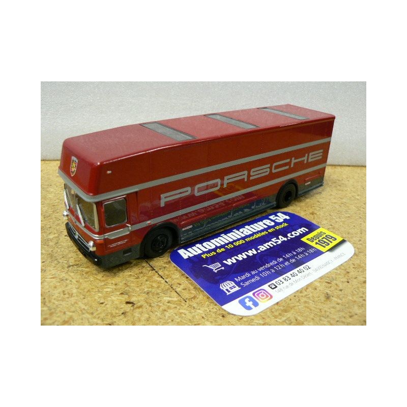 Mercedes Benz Renntransporter "Porsche" 1/64 452026100 Schuco Paperbox Edition