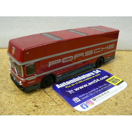 Mercedes Benz Renntransporter "Porsche" 1/64 452026100 Schuco Paperbox Edition