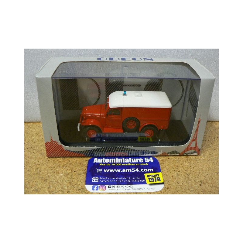 Miniature ODEON Dodge WC54 POMPIER (ambulance) Neuve