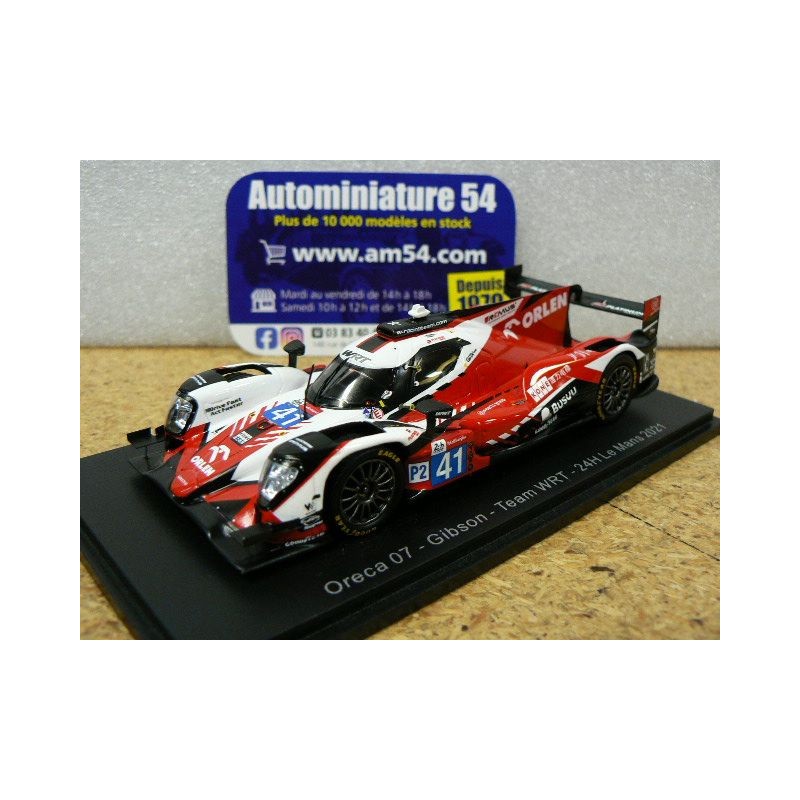 2021 Oreca 07 Gibson WRT n°41 Kubica - Deletraz - Ye Le Mans S8251 Spark Model