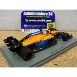 2021 McLaren MCL35M n°3 Daniel Ricciardo Bahrain GP S7670 Spark Model