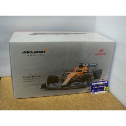 2021 McLaren MCL35M n°3 Daniel Ricciardo 7th Bahrain GP 18S584 Spark Model