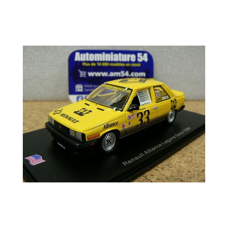 1984 Renault Alliance n°33 Tommy Archer Laguna Seca US062 Spark Model