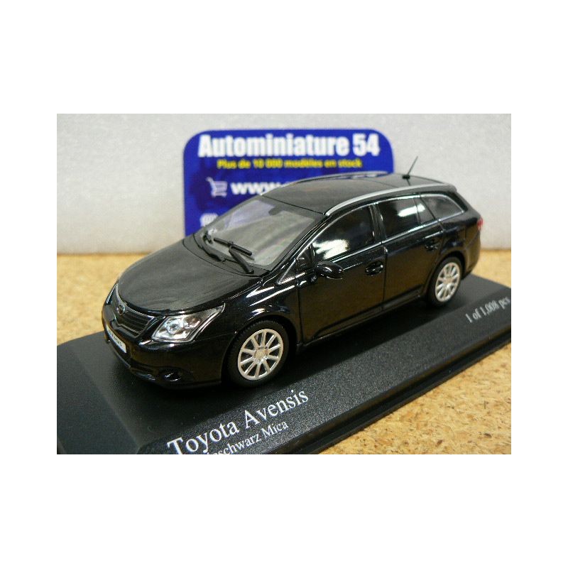 Toyota Avensis Break black 2009 400166910 Minichamps