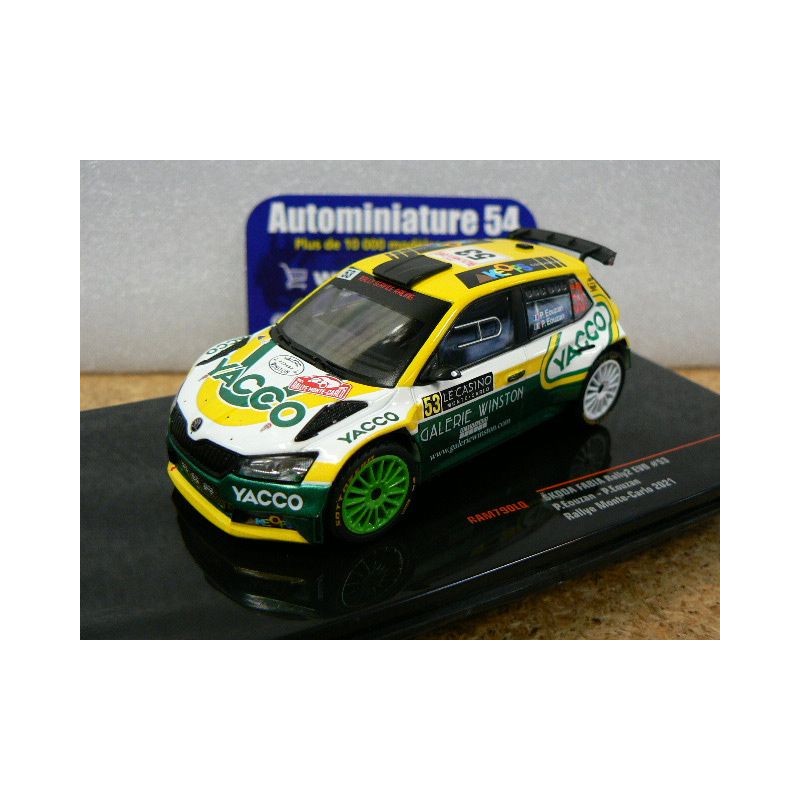 2020 Skoda Fabia Rally2 Evo n°53 Eouzan - Eouzan RAM790 Ixo Models