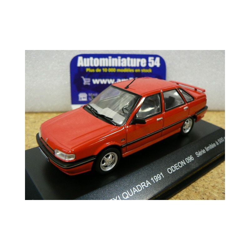 Renault 21 TXi Quadra 1991 red ref 096 ODEON