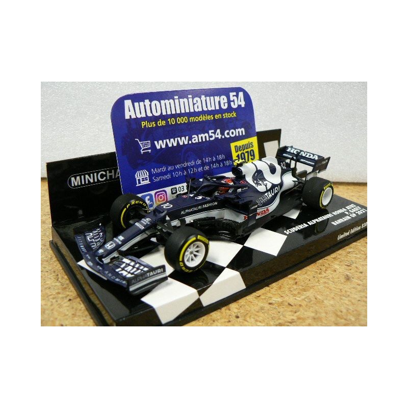 2021 Scuderia Alpha Tauri AT02 n°10 Pierre Gasly Bahrain GP 417210110 Minichamps