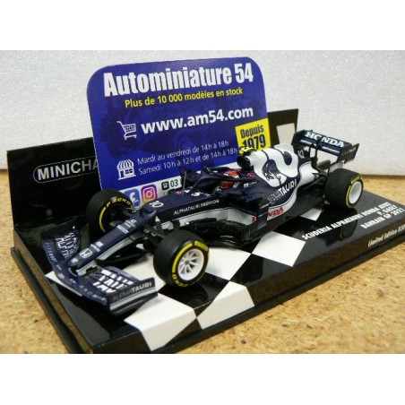 2021 Scuderia Alpha Tauri AT02 n°10 Pierre Gasly Bahrain GP 417210110 Minichamps