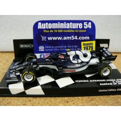 2021 Scuderia Alpha Tauri AT02 n°10 Pierre Gasly Bahrain GP 417210110 Minichamps