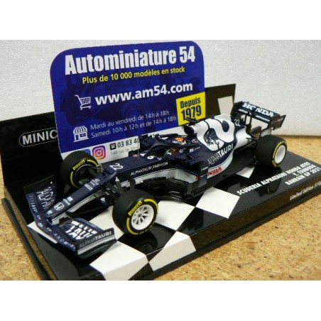 2021 Scuderia Alpha Tauri AT02 n°22 Y Tsunoda Bahrain GP 417210122 Minichamps