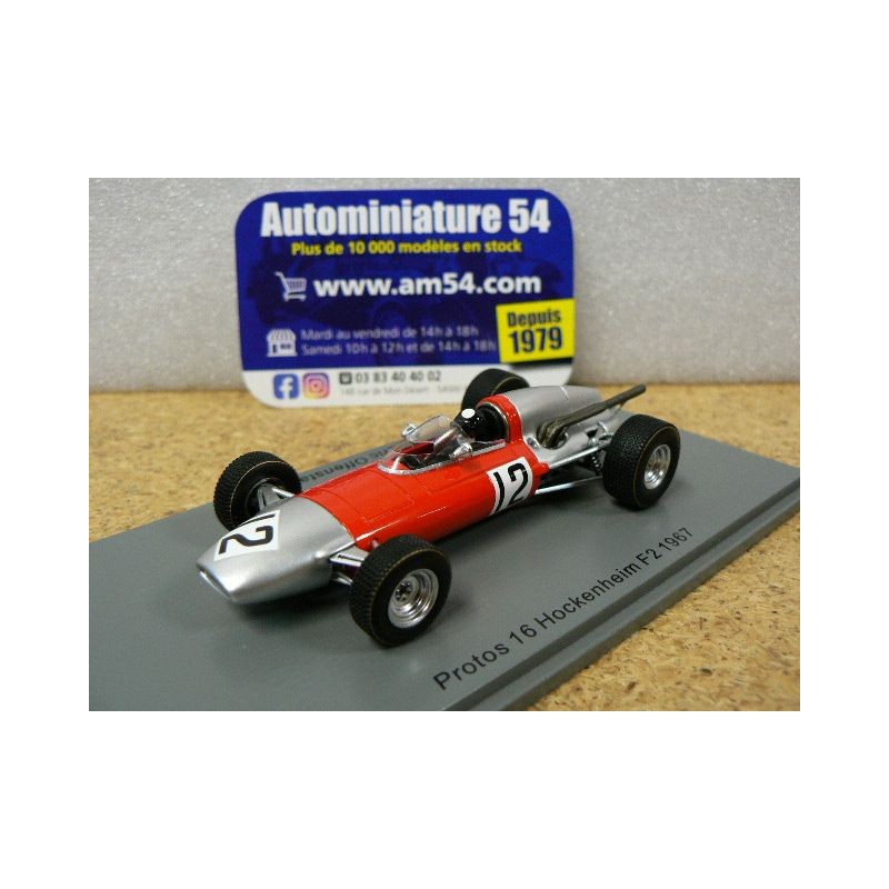 1967 Protos 16 n°12 Eric Offenstadt Hockenheim F2 S7567 Spark Model