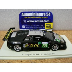 2010 Lamborghini Murcielago R SV Jloc n°69 Yogo - Liri - Yamanishi Le Mans S9604 Spark Model