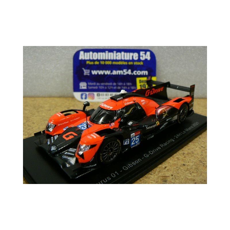 2021 Aurus 01 Gibson G-Drive Racing n°25 Falb - Merhi - Andrade 24H Mans S8241 Spark Model