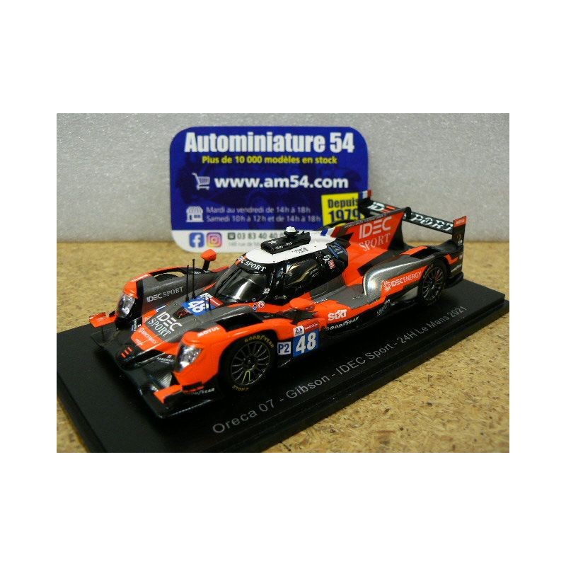 2021 Oreca 07 Gibson IDEC n°48 Pilet - Lafargue - Chatin Mans S8253 Spark Model