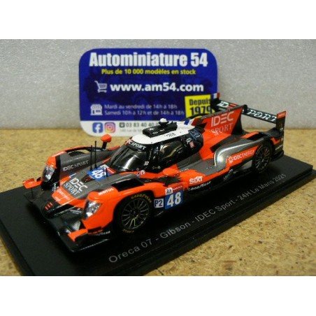 2021 Oreca 07 Gibson IDEC n°48 Pilet - Lafargue - Chatin Mans S8253 Spark Model