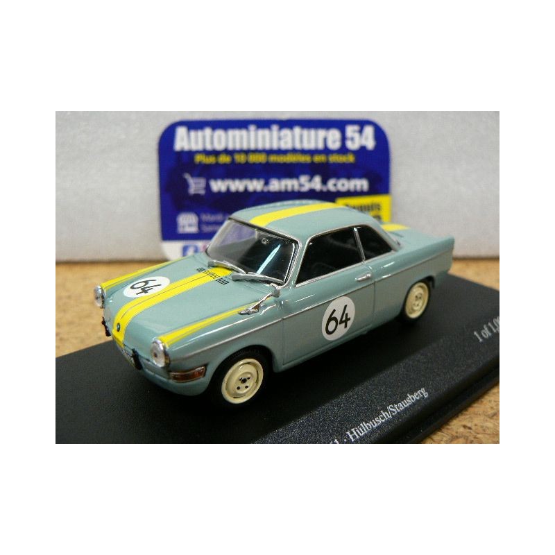 1961 BMW 700 Sport n°64 Hulbusch - Stauberg 12H Nurburgring 400612364 Minichamps