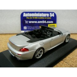 BMW M6 Cabriolet Mineralsilber 2006 431026130 Minichamps