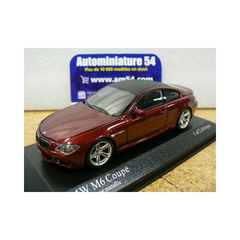 BMW M6 Coupé Indianapolis Rot 2006 431026120 Minichamps