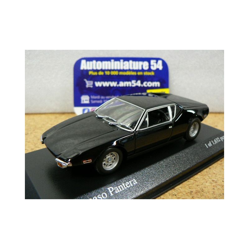 De Tomaso Pantera Black 1972 400127501 Minichamps