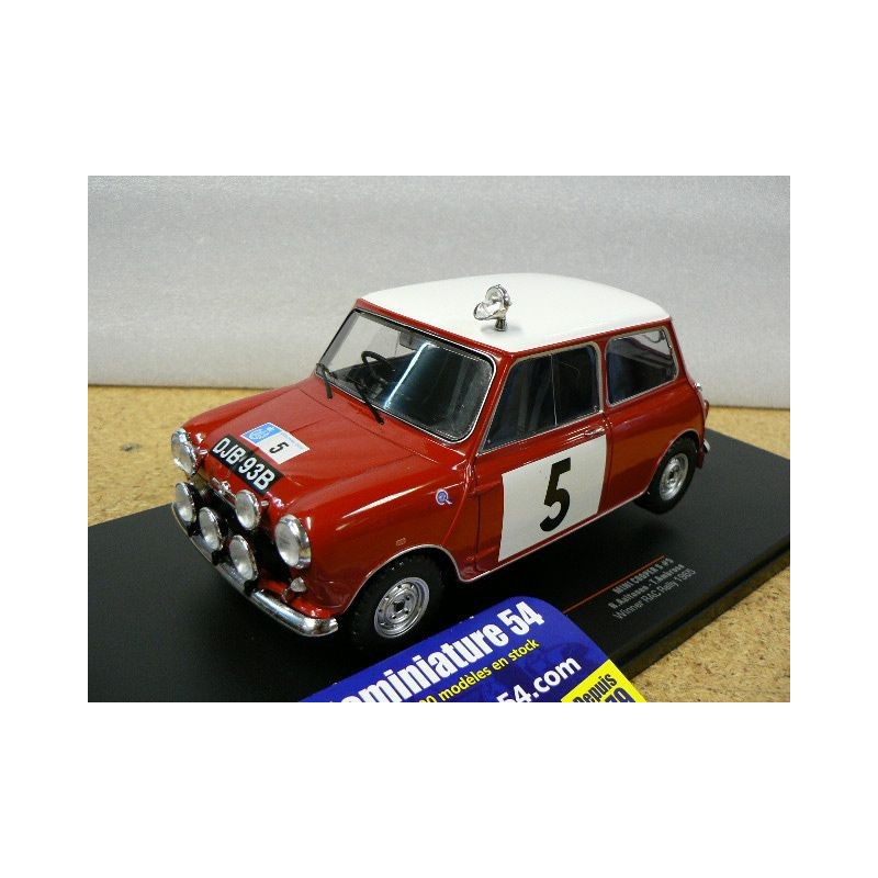 1965 Mini Cooper S n°5 Aaltonen - Ambrose 1st winner RAC Rally 18RMC065A Ixo Models
