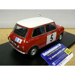 1965 Mini Cooper S n°5 Aaltonen - Ambrose 1st winner RAC Rally 18RMC065A Ixo Models