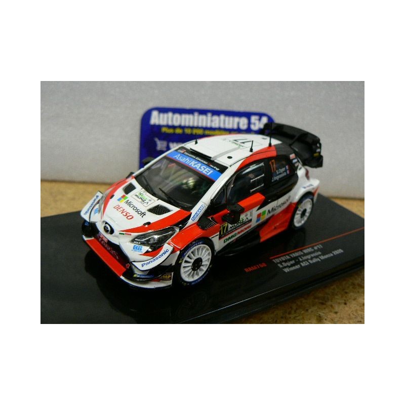 2020 Toyota Yaris WRC n°17 Ogier - Ingrassia 1st winner Monza RAM768 Ixo Model