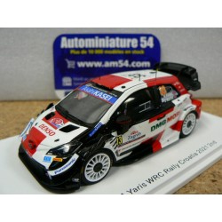 2021 Toyota Yaris WRC n°33 Evans - Martin Rally Croatia S6589 Spark Model