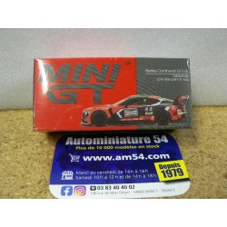 2018 Bentley Continental GT GT3 n°5 Champion GT Asia MGT00260 True Scale Models Mini GT 1.64
