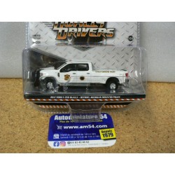 Ford F350 Detroit Police " Dually Drivers "40080-D Greenlight 1.64ième