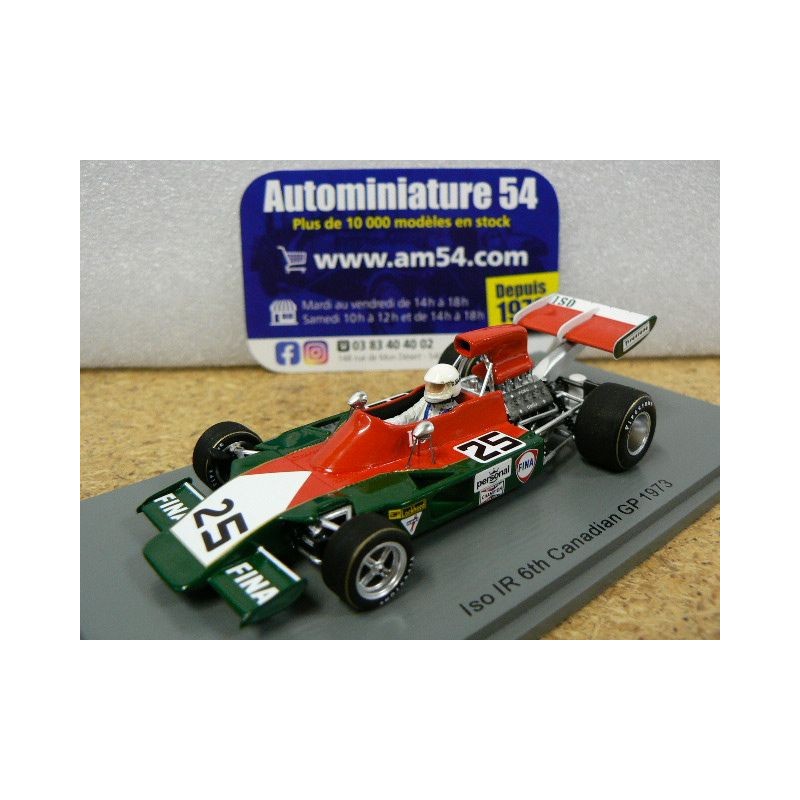 1973 Iso FR n°25 Howden Ganley 6th Canadian GP S7575 Spark Model