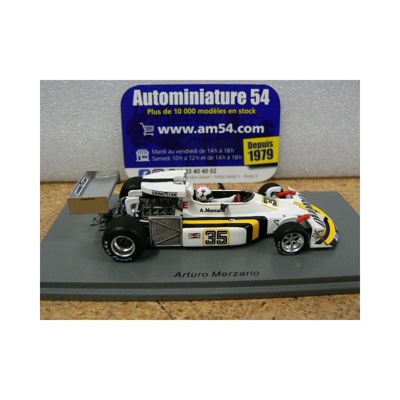 1976 March 761 n°35 Arturo Merzario Spanish GP S7269 Spark Model