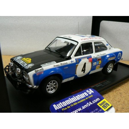 1973 Ford Escort MK1 RS1600 n°4 Mikkola - Davenport Safari Rally 18RMC075C Ixo Models