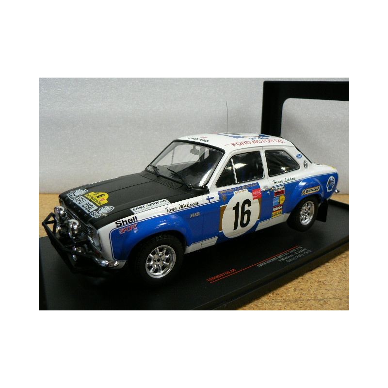 1973 Ford Escort MK1 RS1600 n°16 Makinen - Liddon Safari Rally 18RMC075D Ixo Models