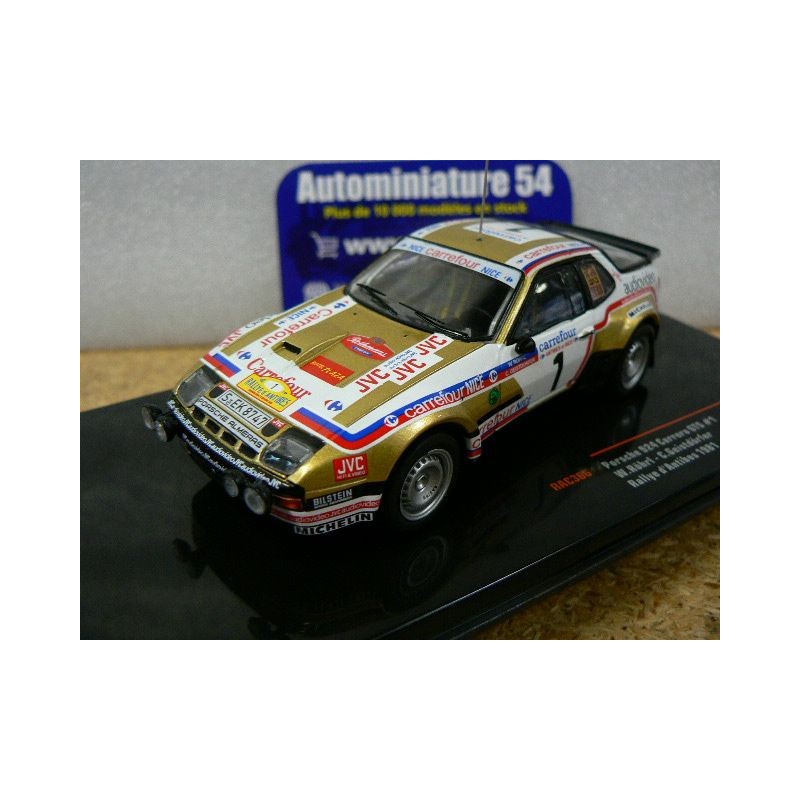 1981 Porsche 924 Carrera GTS n°1 Rohrl - Geistdorfer Rallye Antibes RAC366 Ixo Models