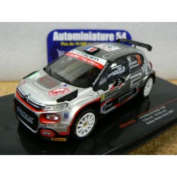 2021 Citroen C3 Rally2 n°30 Rossel - Fulcrand Monte Carlo RAM792 Ixo Model