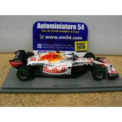 2021 Red Bull Honda RB16B n°33 Verstappen Japan 2nd Turkish GP S7696 Spark Model