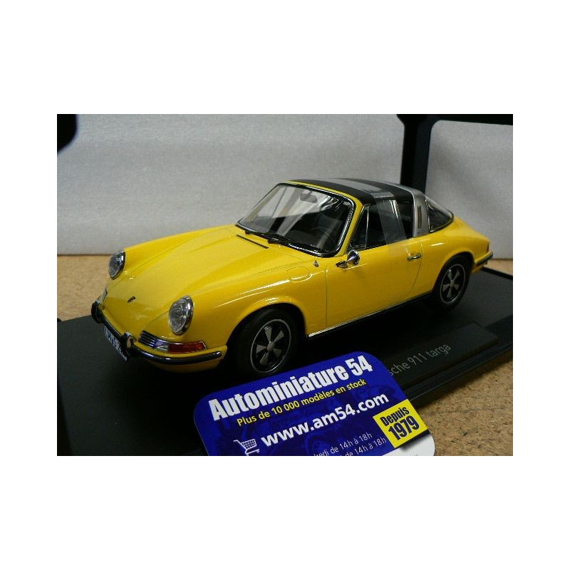 Porsche 911 E Targa 1969 Yellow 187643 Norev