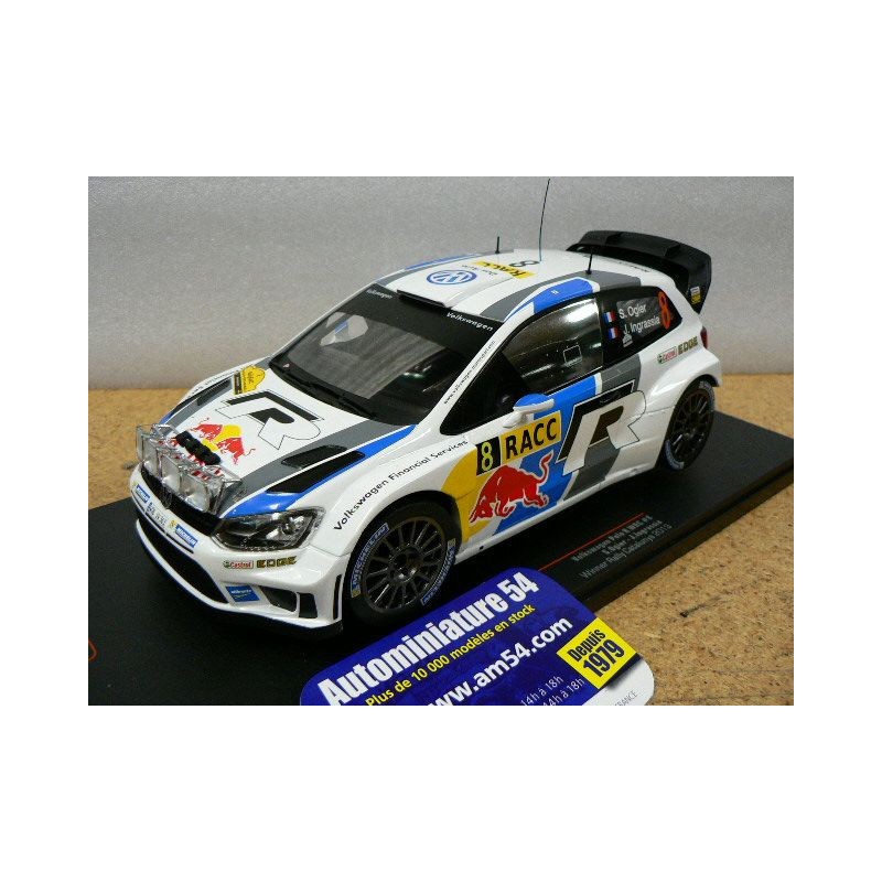 2013 Volkswagen Polo R WRC n°8 Ogier - Ingrassia Catalunya 18RMC070A Ixo Models