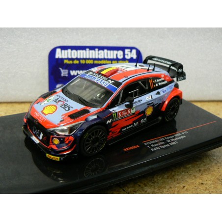 2021 Hyundai i20 WRC n°11 Neuville - Wydaeghe Rally Ypres RAM804 Ixo Models