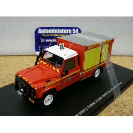 Land Rover Defender 130 Simple Cabine GRIMP BMPM Pompier Marseille Alarme 0051