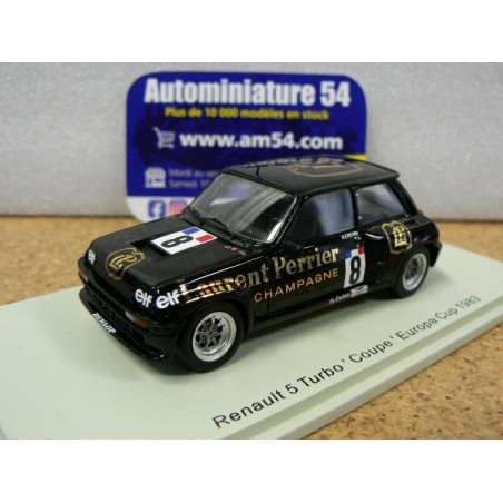 1983 Renault 5 Turbo Coupe n°8 Henri Cochin Euriopa Cup S5557 Spark Model