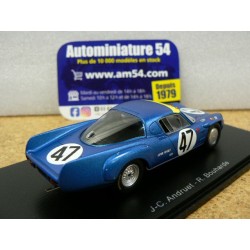 1967 Alpine A210 n°47 Andruet - Bouharde Le Mans S5688 Spark Model