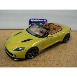 Aston Martin Vanquish Zagato Volante Cosmopolitan Yellow TS0215 Top Speed TrueScale Miniatures