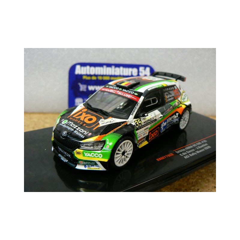 2020 Skoda Fabia R5 Evo n°35 DeCecco - Humblet ACI Rally Monza RAM778 Ixo Models