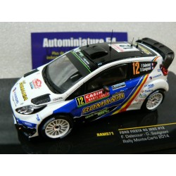 2014 Ford Fiesta RS WRC n°12 Delecour Monte Carlo RAM571 Ixo Models