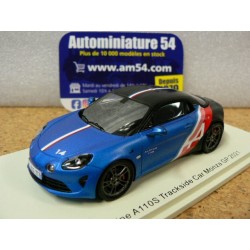 2021 Alpine A110 Trackside Car Monza GP n°14 Fernabdo Alonso S6591 Spark Model